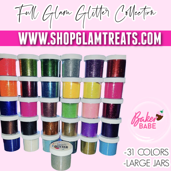 All 31 Colors (56g) Full Glam Glitter Collection LARGE JARS