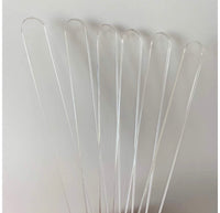 12ct Acrylic Popsicle Sticks